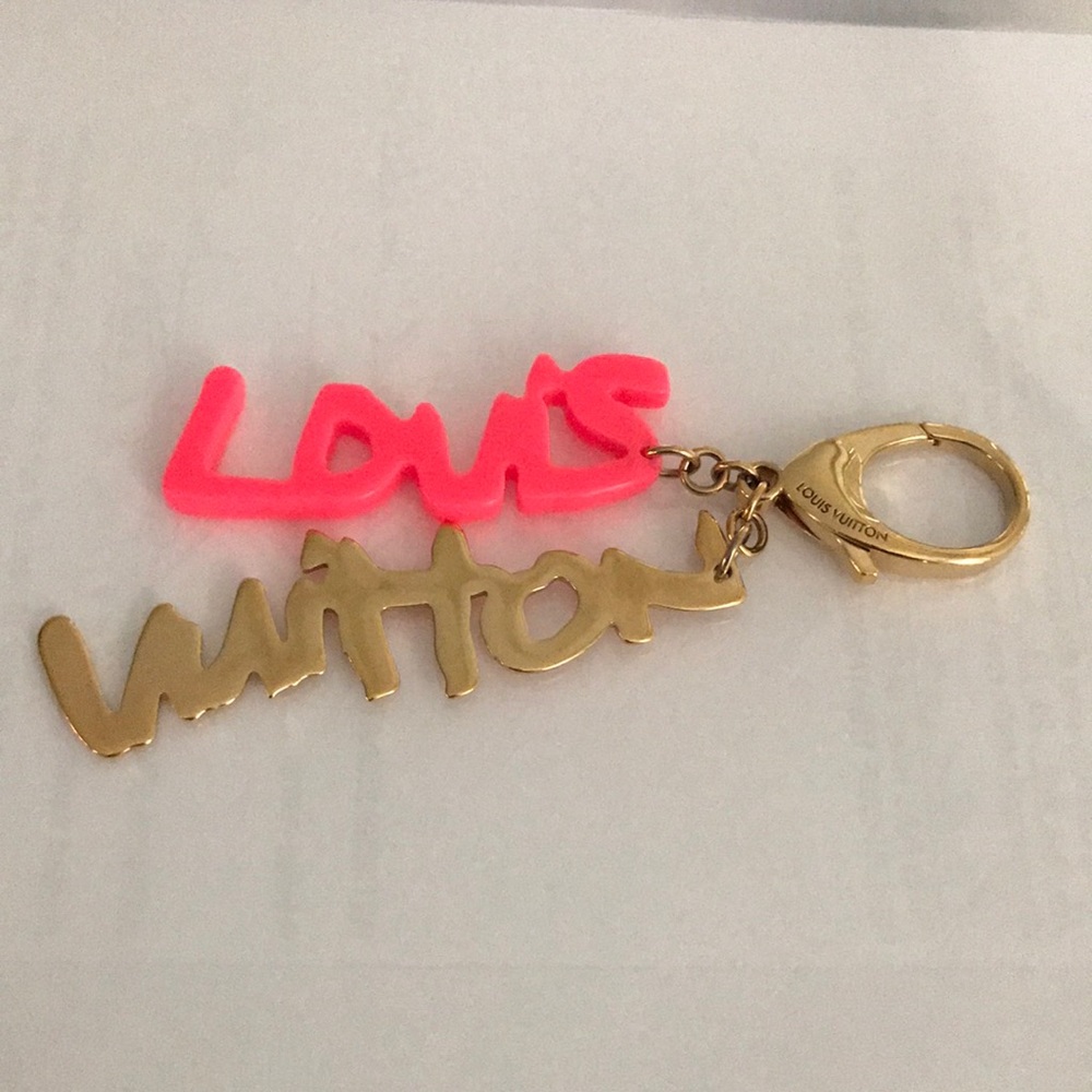 Limited Edition Stephen Sprouse Graffiti Louis Vuitton charm.